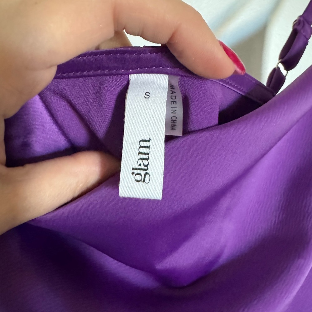 Elegant Purple Women's Camisole Top - Picture 5 of 7
